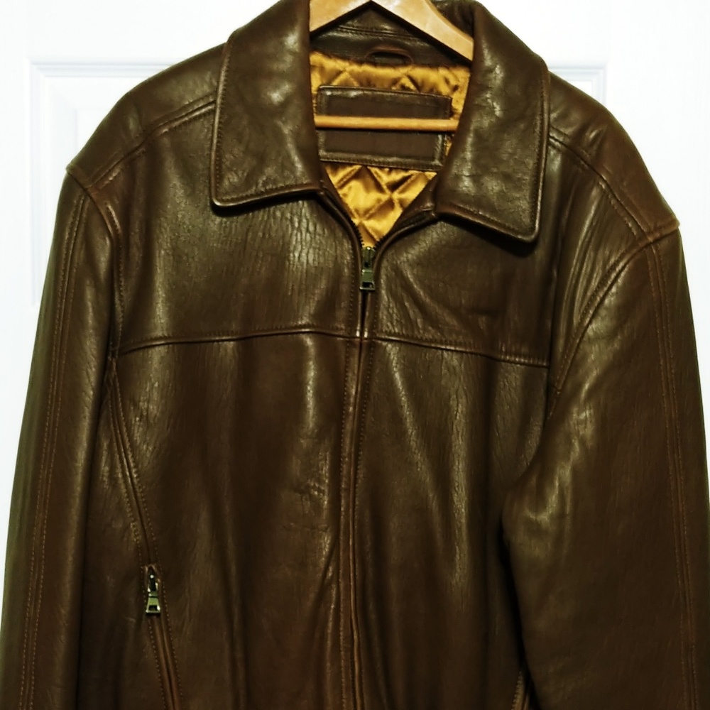 Vintage mens leather jacket
